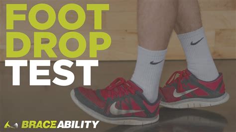 ms foot drop test|how to fix foot drop.